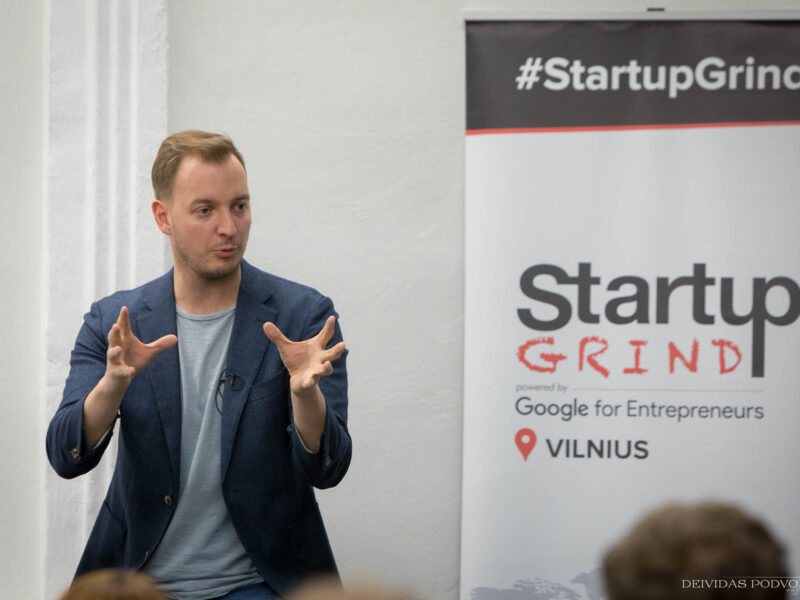 Startup Grind Vilnius – Andrius Bičeika